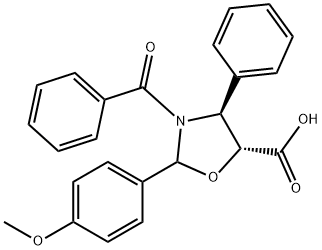 (4S,5R)-3-苯甲酰基-2-(4-甲氧基苯基)-4-苯基-5-惡唑啉羧酸